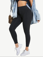 Load image into Gallery viewer, High Waisted Corset Leggings with Waist Shaper &amp; Tummy Control